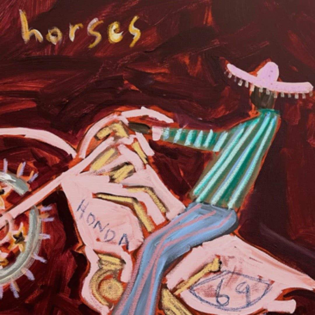 “Hold ya horses” 61x61