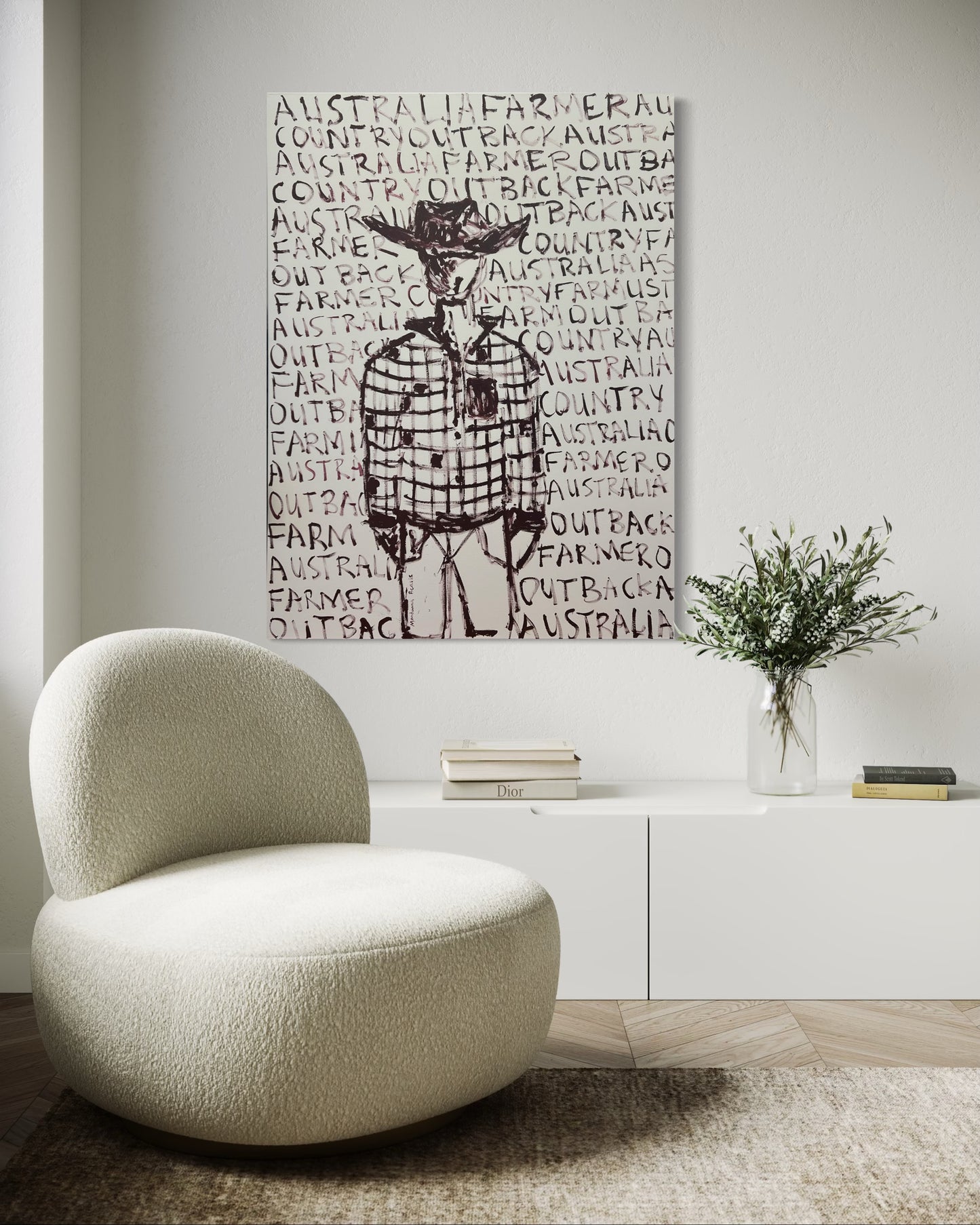 “AUSTRALIAN FARMER” 122x91
