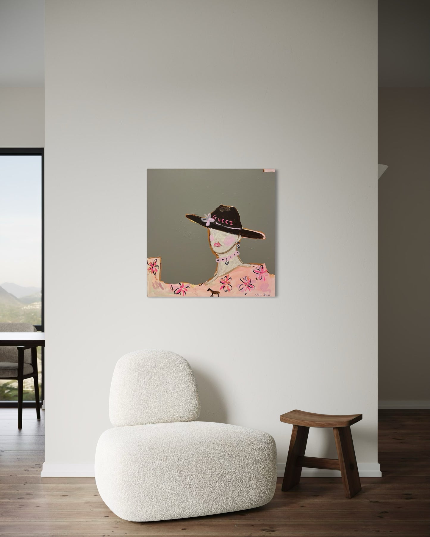 “GUCCI GAL” 76x76