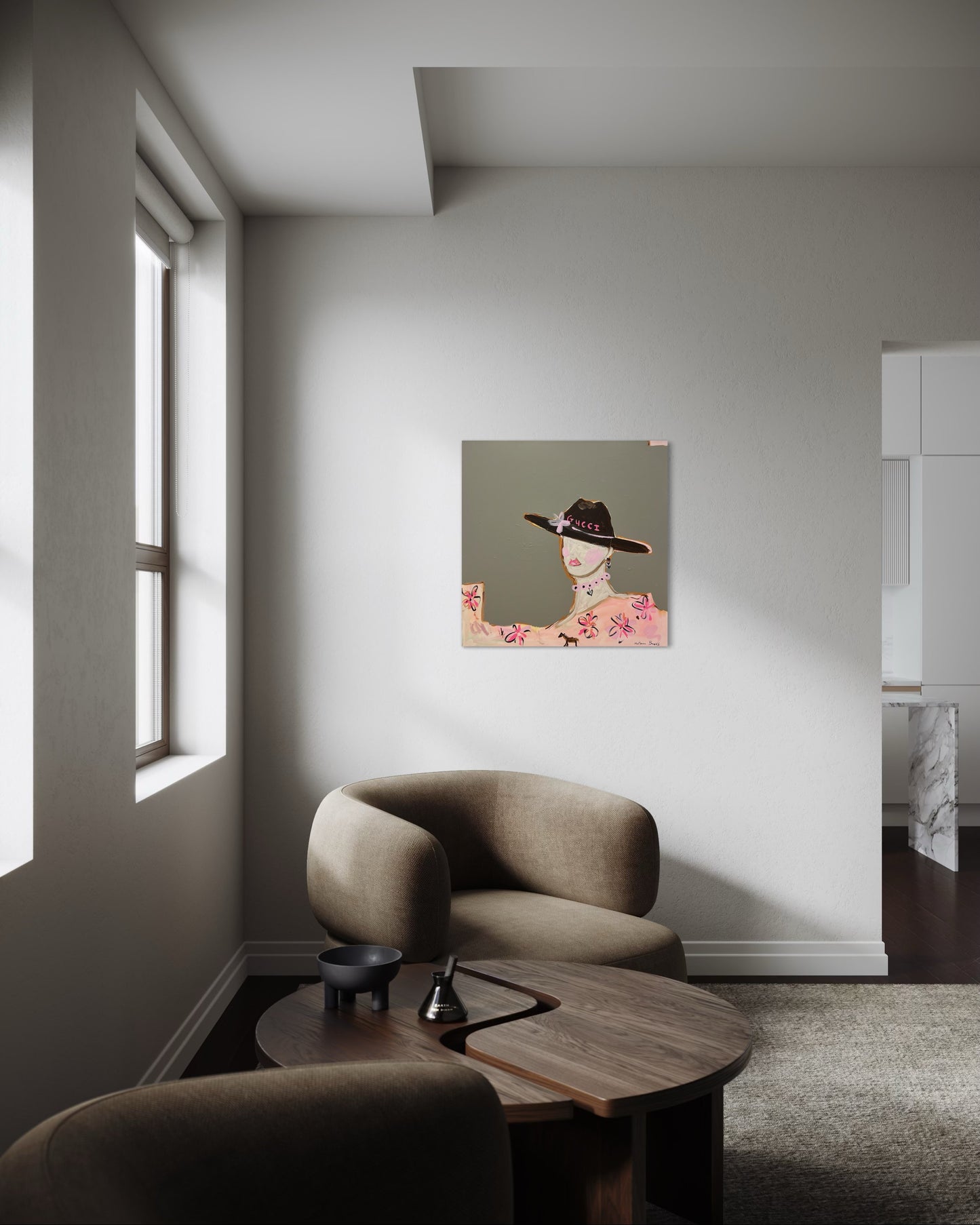 “GUCCI GAL” 76x76