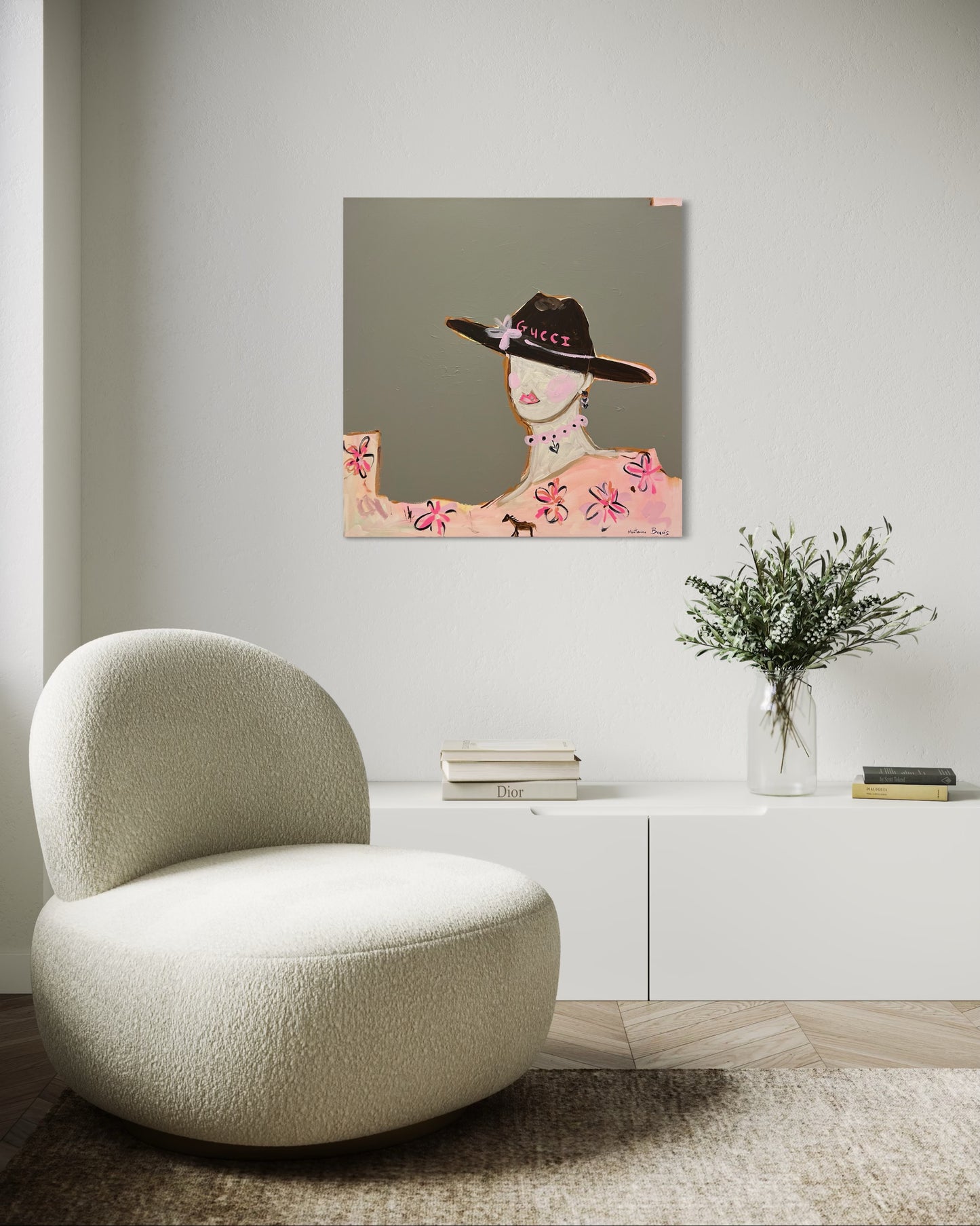 “GUCCI GAL” 76x76