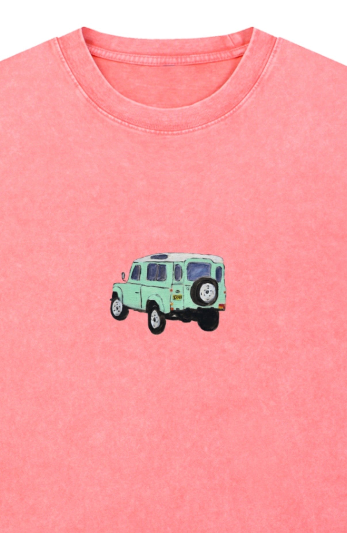 “The Land-rover Defender” T- shirt in pink