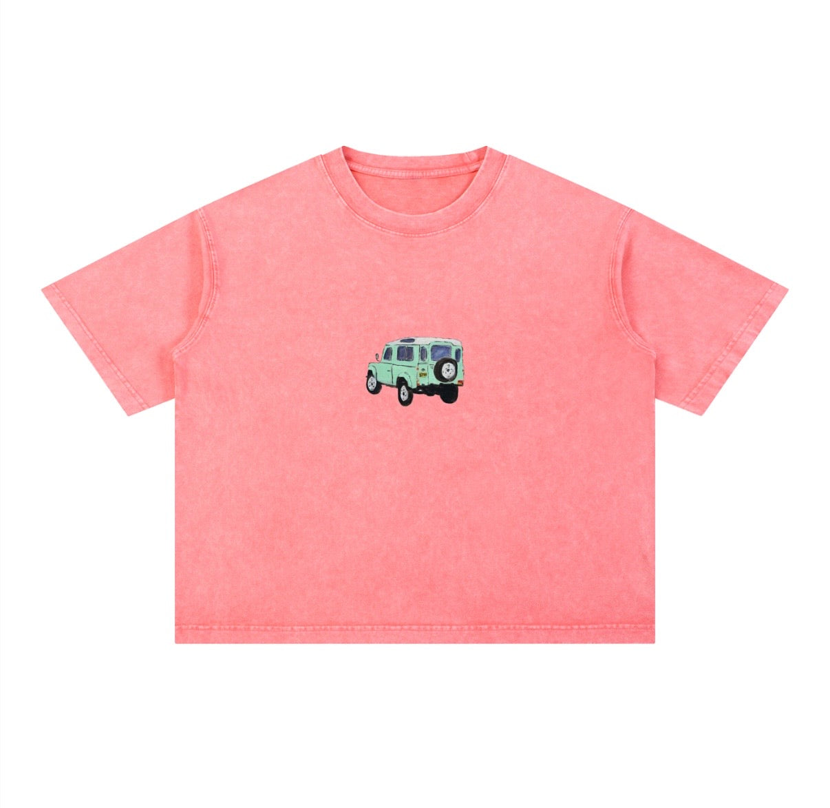 “The Land-rover Defender” T- shirt in pink