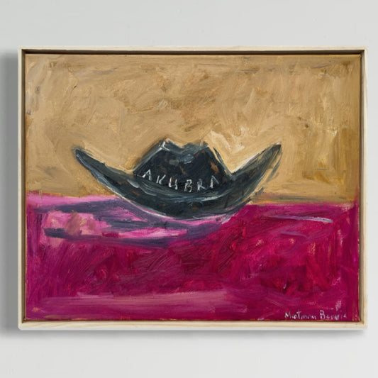 “AUSTRALIAN AKUBRA” 40x50 Framed in pine