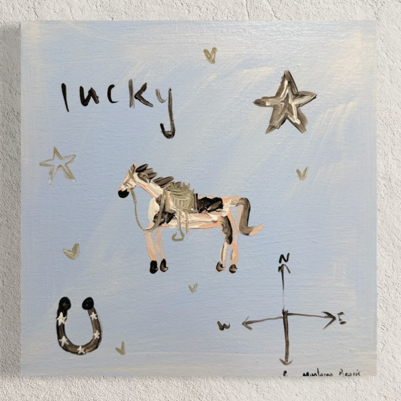“Lucky” 25x25cm
