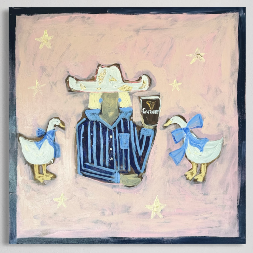 “Cowgirls like Guinness too” 76x76