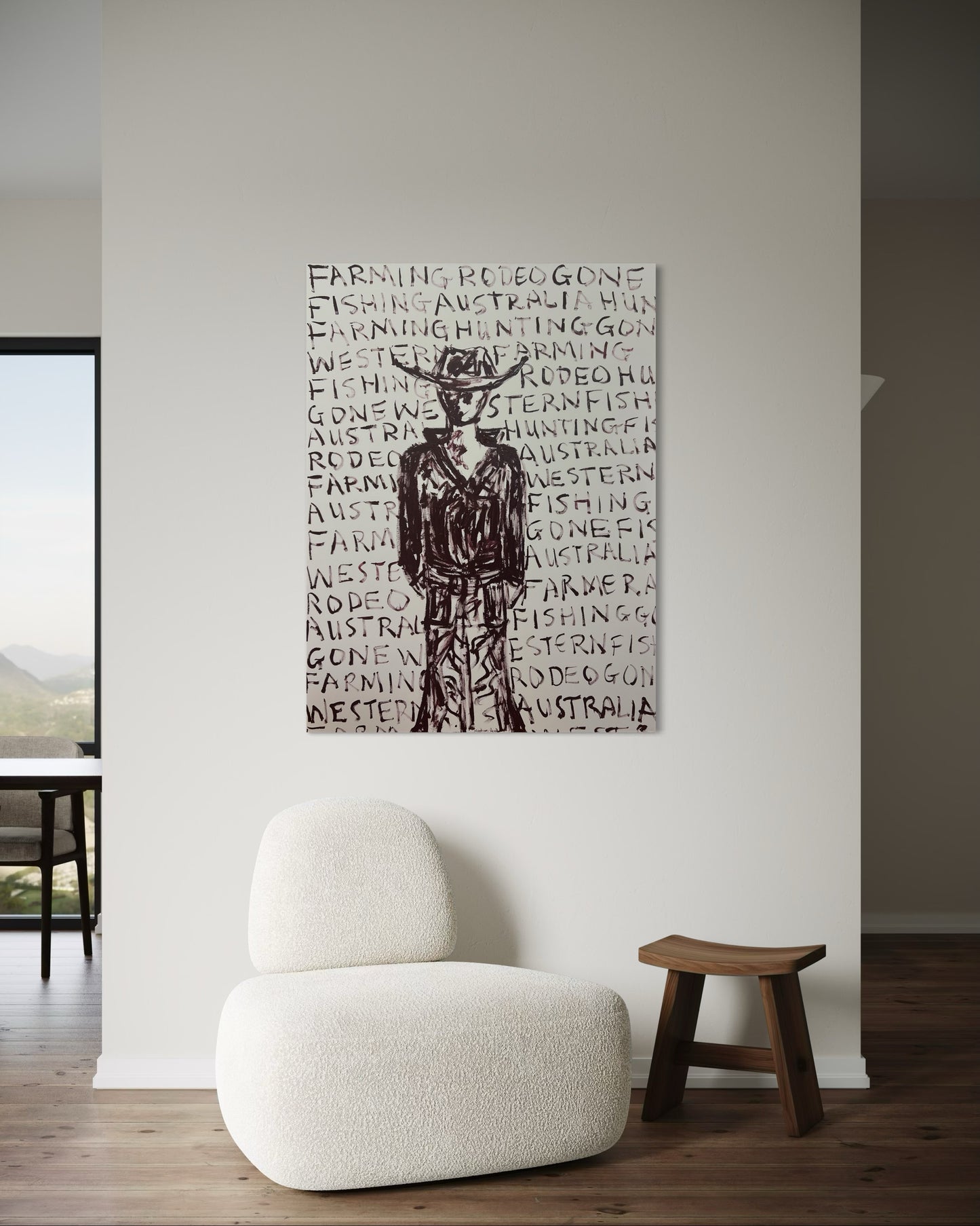 “AUSTRALIAN FARMER 2” 122x91