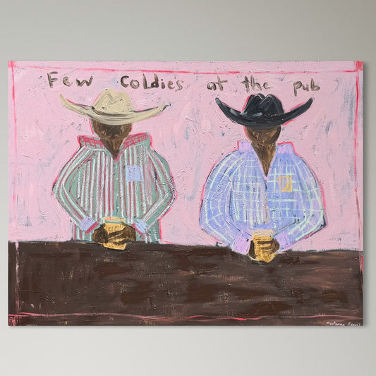 “Few coldies at the pub” 122x91cm